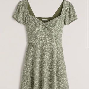 Abercrombie and Fitch Knot-Front Mini Dress